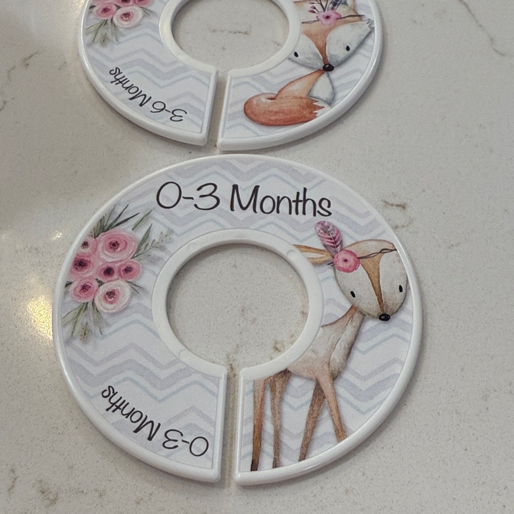 Baby Closet Dividers 0-3 Months to 3T